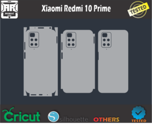 Xiaomi Redmi 10 Prime Skin Template Vector ARMOBILESKIN