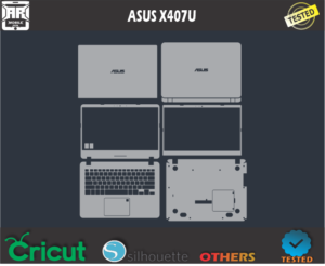 ASUS X407U Skin Template Vector ARMOBILESKIN