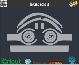 Beats Solo 3 Skin Template Vector ARMOBILESKIN