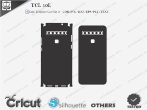 TCL 10L Skin Template Vector ARMOBILESKIN