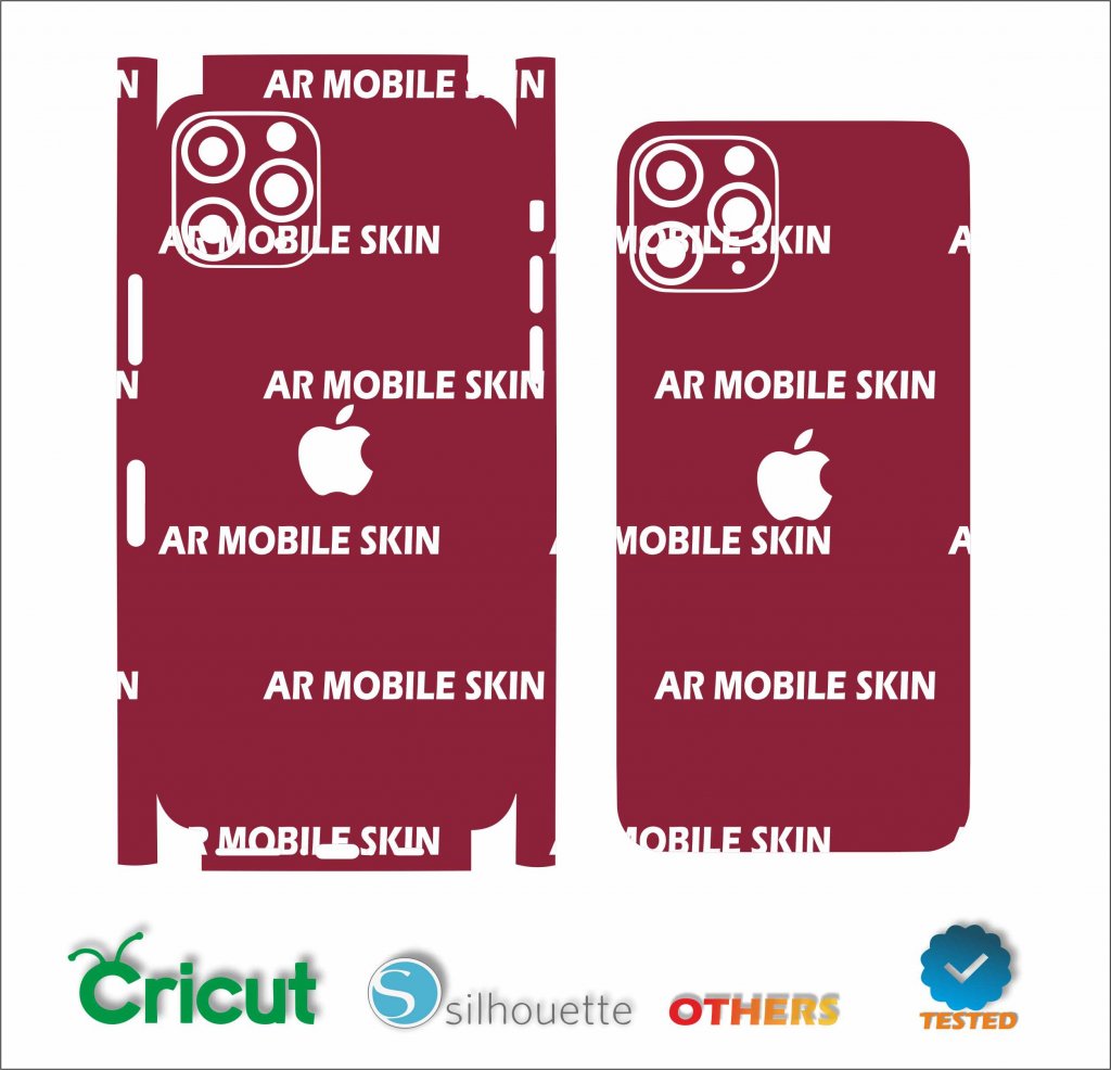 Download iPhone 11 Pro skin Template svg - ARMOBILESKIN