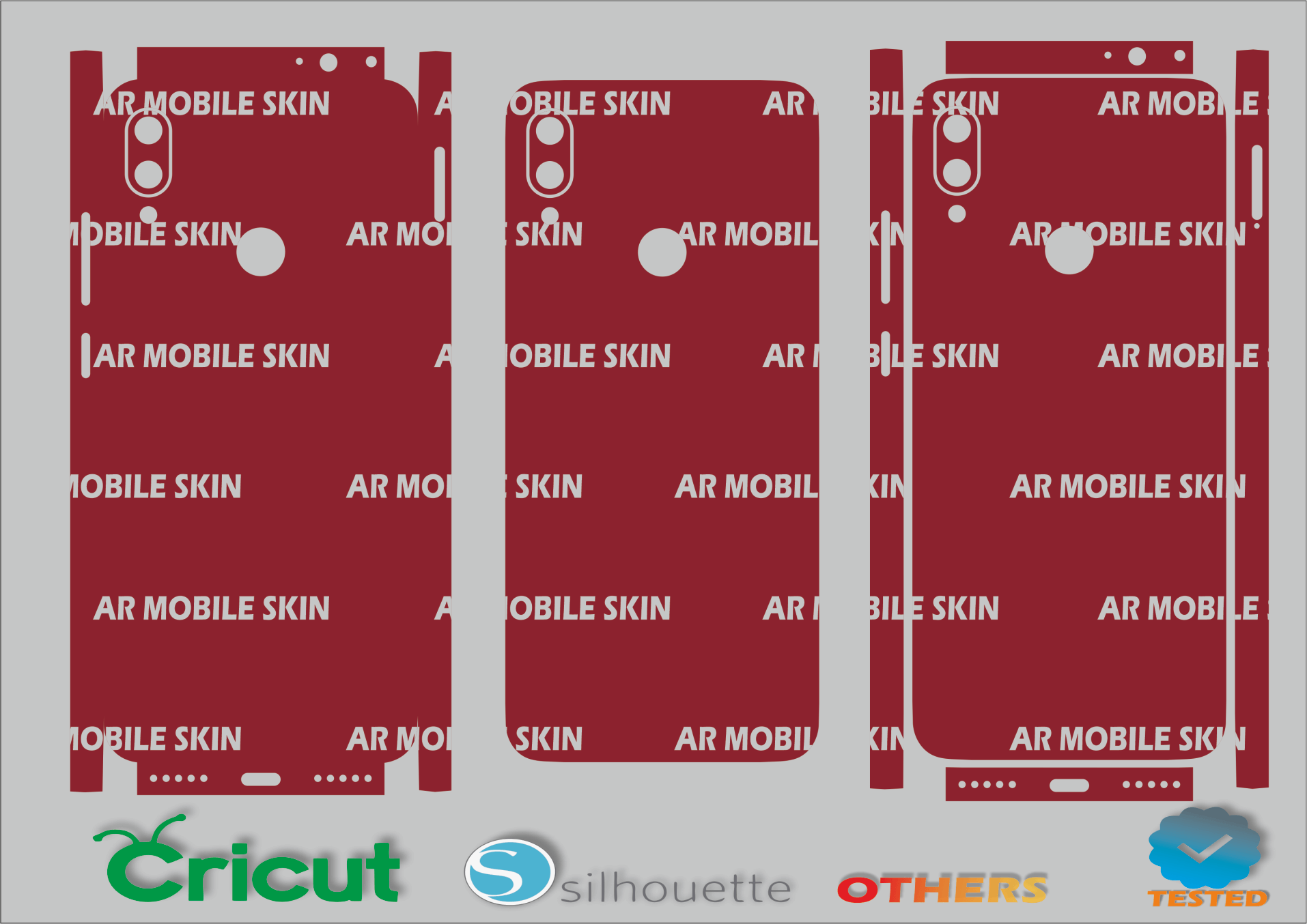 Download Xiaomi Redmi Note 7 Skin Vector Template Svg Armobileskin