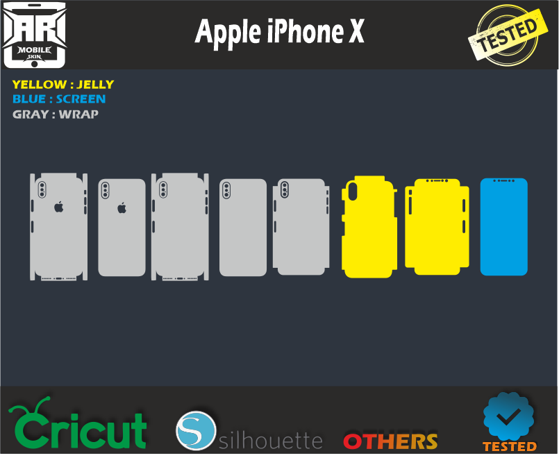 Apple IPhone X Skin Template Vector ARMOBILESKIN Apple IPhone X Skin Template Vector ARMOBILESKIN