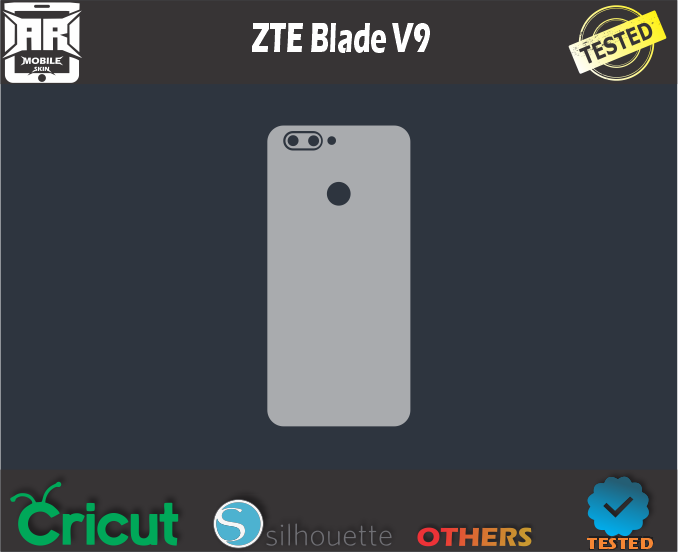 ZTE Blade V9 Template Vector