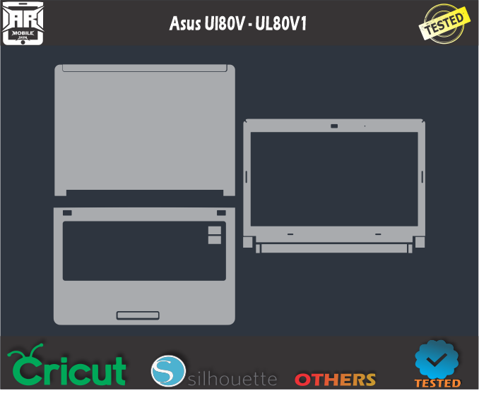 Asus Ul80V UL80V1 Laptop Skin Template