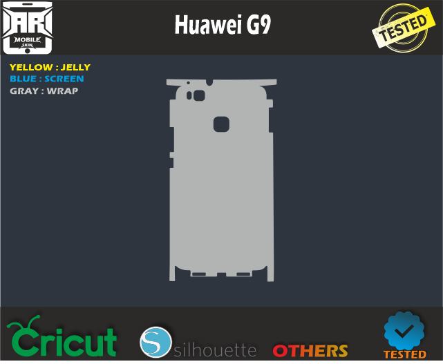 Huawei Huawei G9 Skin Template Vector