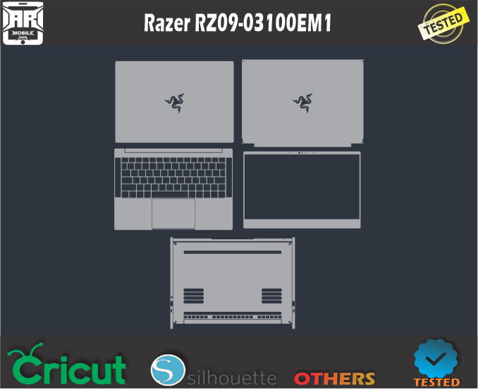 Razer RZ09-03100EM1 Skin Template Vector