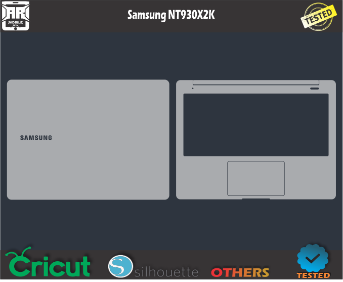 Samsung NT930X2K Skin Template Vector