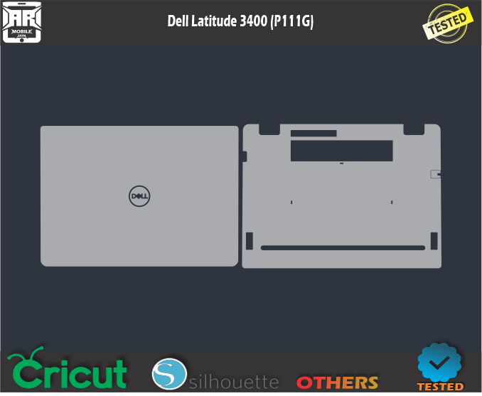 Dell Latitude 3400 (P111G) Skin Template Vector