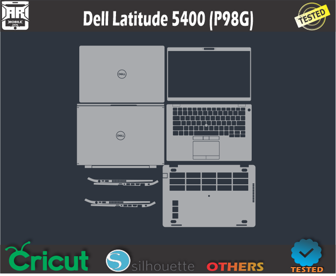 Dell Latitude 5400 (P98G) Skin Template Vector