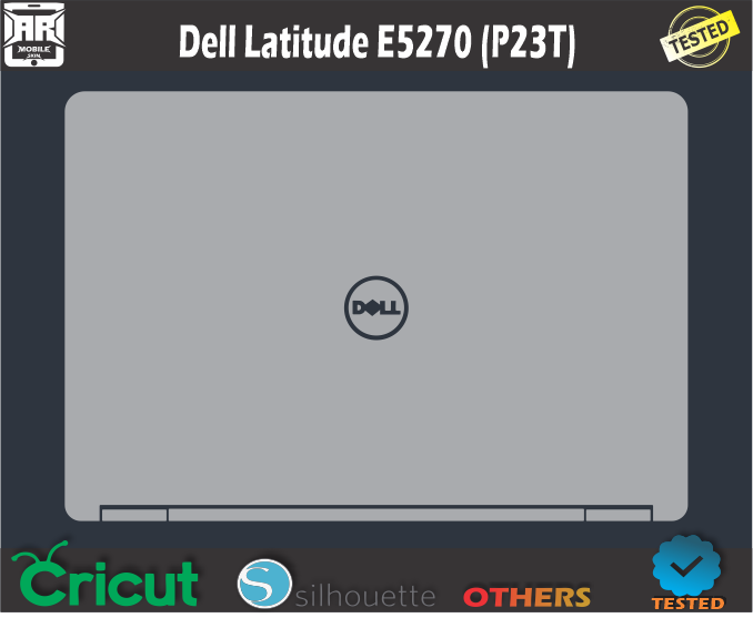 Dell Latitude E5270 (P23T) Skin Template Vector