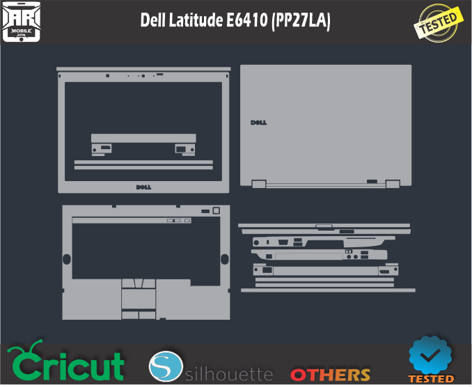 Dell Latitude E6410 (PP27LA) Skin Template Vector