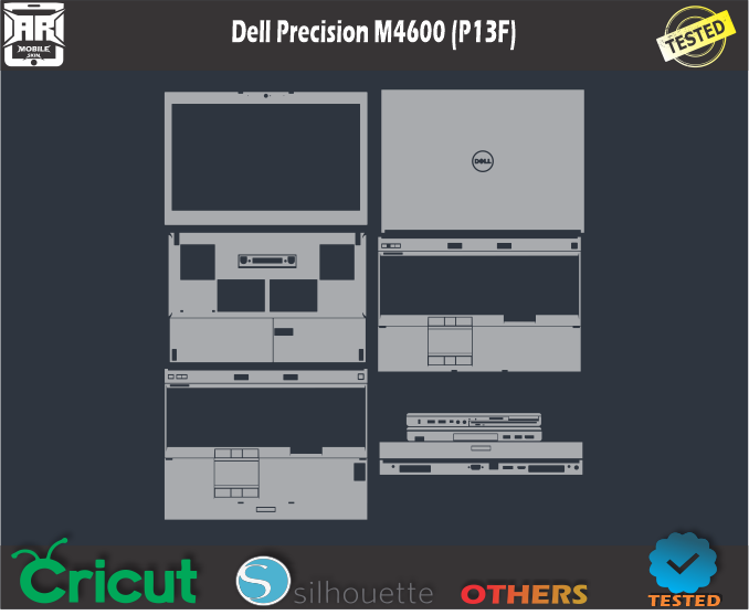 Dell Precision M4600 (P13F) Skin Template Vector