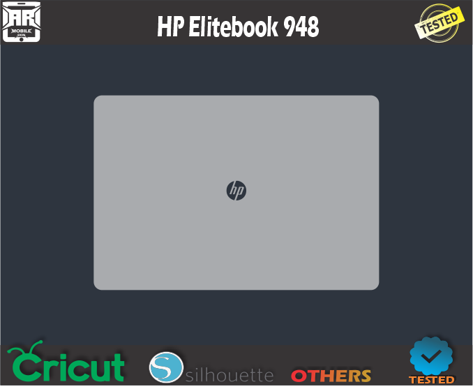 HP Elitebook 948 Skin Template Vector