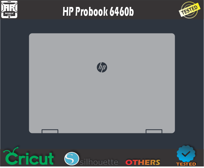 HP Probook 6460b Skin Template Vector