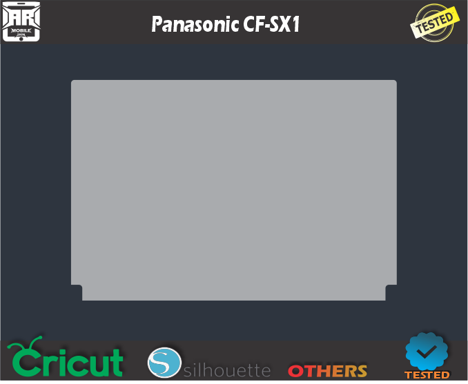 Panasonic CF-SX1 Skin Template Vector