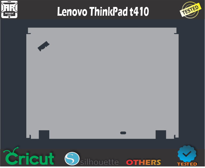 Lenovo ThinkPad t410 Skin Template Vector