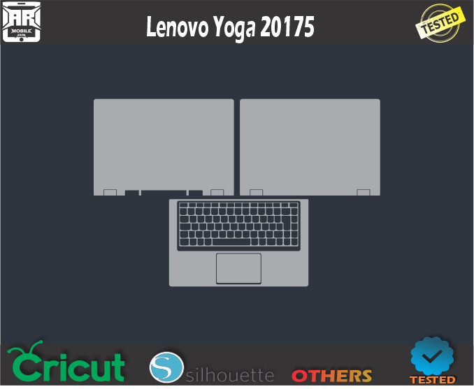 Lenovo Yoga 20175 Skin Template Vector