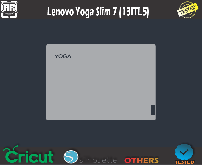 Lenovo Yoga Slim 7 (13ITL5) Skin Template Vector
