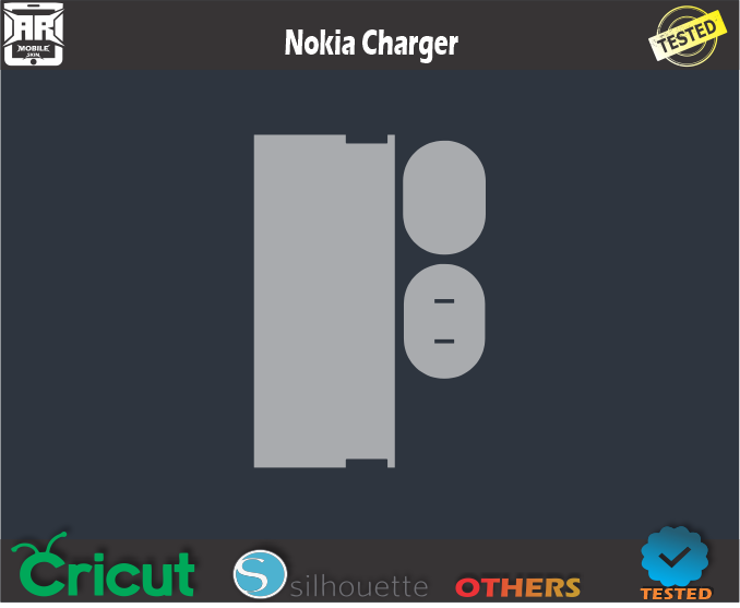 Nokia Charger Skin Template Vector