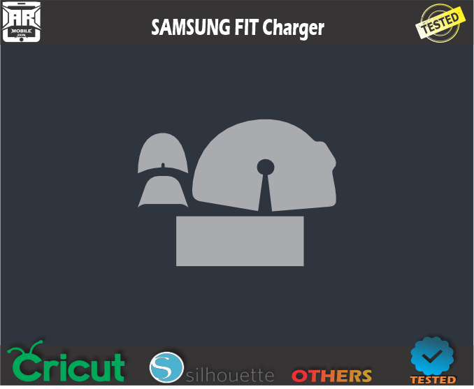 SAMSUNG FIT Charger Skin Template Vector