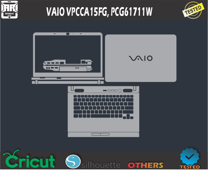 VAIO VPCCA15FG PCG61711W Skin Template Vector