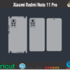 Xiaomi Redmi Note 11 Pro Skin Cut Template Vector