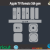 Apple TV Remote 5th gen Skin Template