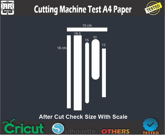 Cutting Machine Test A4 Paper