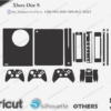 Xbox One S Skin Template Vector