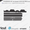FUJIFILM GF 32-64mm f4 R LM WR Lens Skin Template Vector