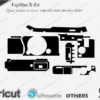 Fujifilm X-E2 Skin Template Vector