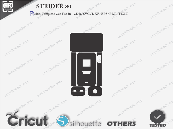 STRIDER 80 Skin Template Vector
