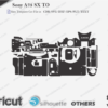 Sony A73 SX TO Skin Template Vector