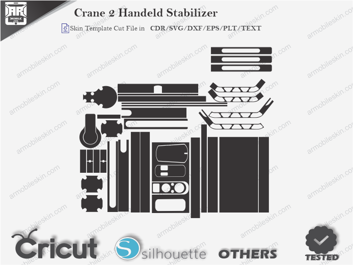 Crane 2 Handled Stabilizer Skin Template Vector