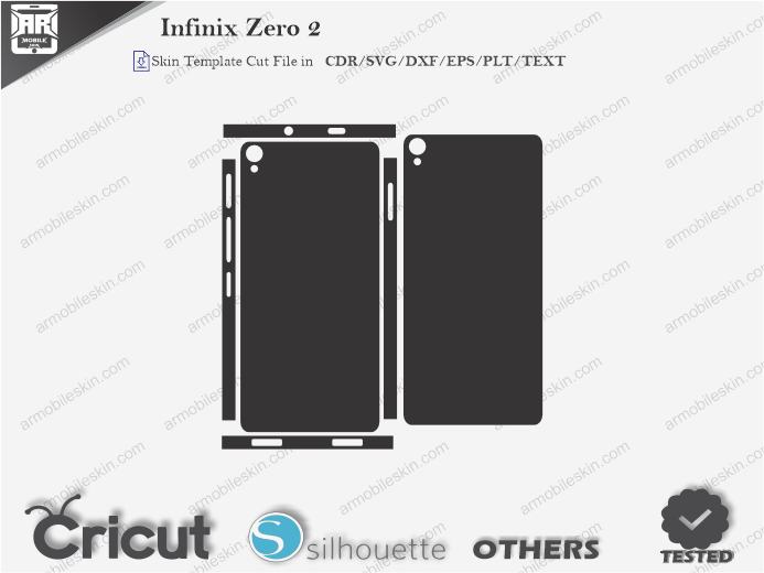 Infinix Zero 2 Skin Template Vector