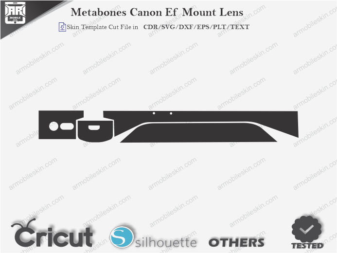 Metabones Canon Ef Mount Lens Skin Template Vector