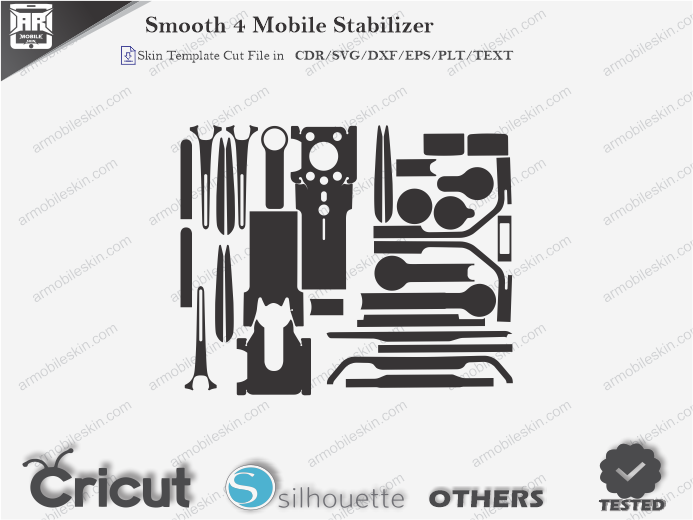 Smooth 4 Mobile Stabilizer Skin Template Vector