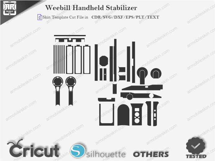 Weebill Handheld Stabilizer Skin Template Vector