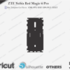 ZTE Nubia Red Magic 6 Pro Skin Template Vector