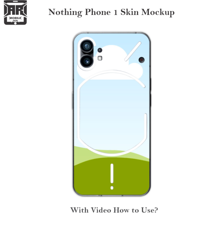 Nothing Phone 1 Skin Mockup