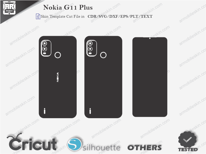 Nokia G11 Plus Skin Template Vector