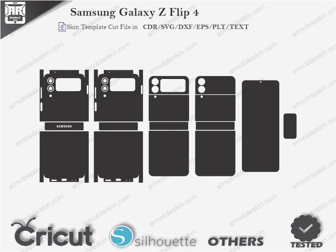 Skin Template Samsung Galaxy Z Flip 4