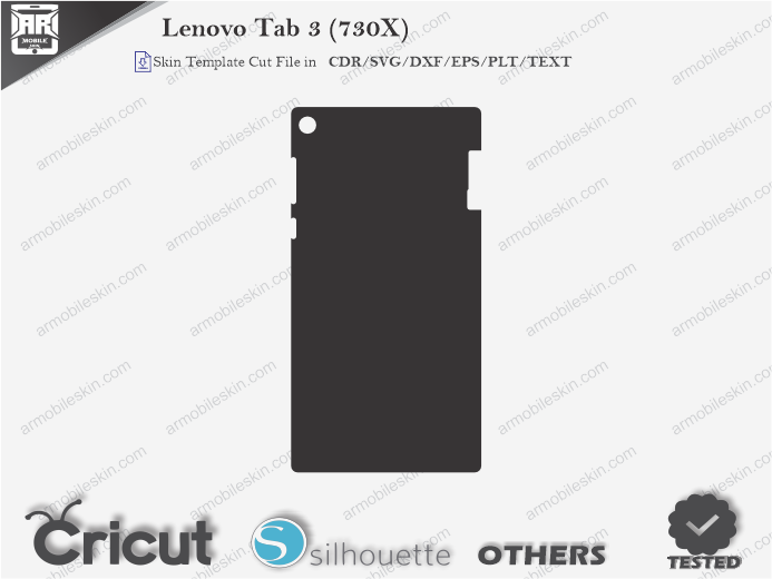 Lenovo Tab 3 (730X) Skin Template Vector