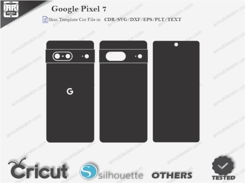 Google Pixel 7 Skin Template Vector