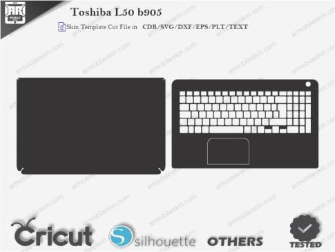Toshiba L50 b905 Skin Template Vector