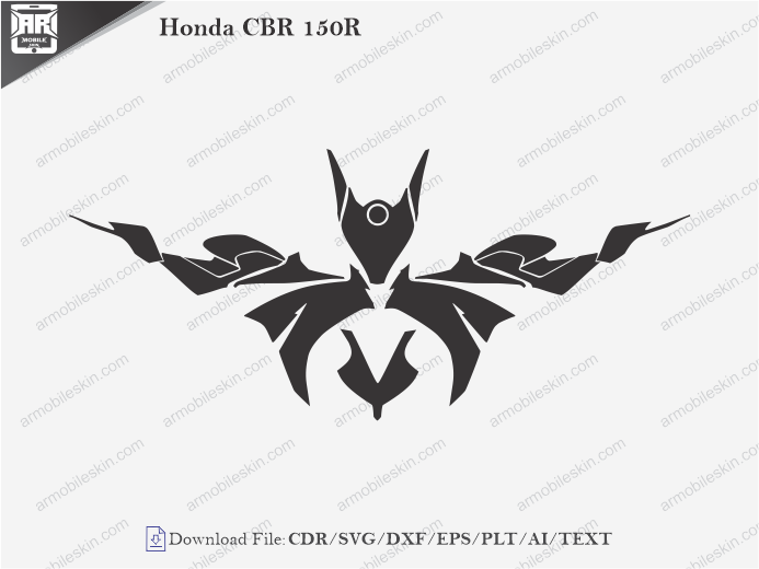 Honda CBR 150R Wrap Skin Template