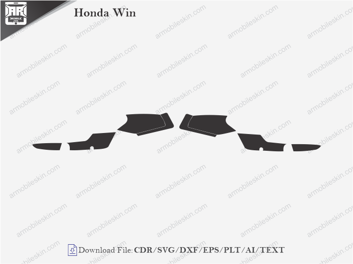 Honda Win Wrap Skin Template