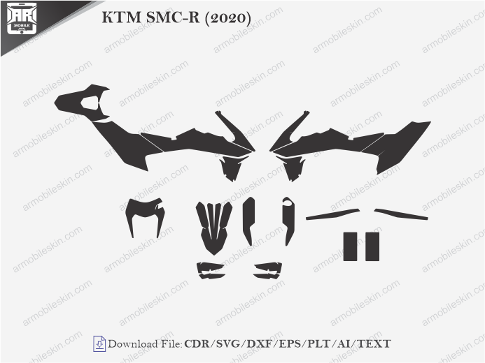 KTM SMC-R (2020) Wrap Skin Template