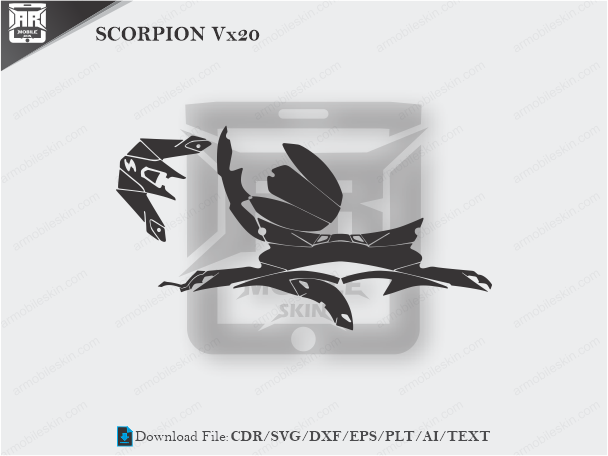 SCORPION VX20 Wrap Skin Template